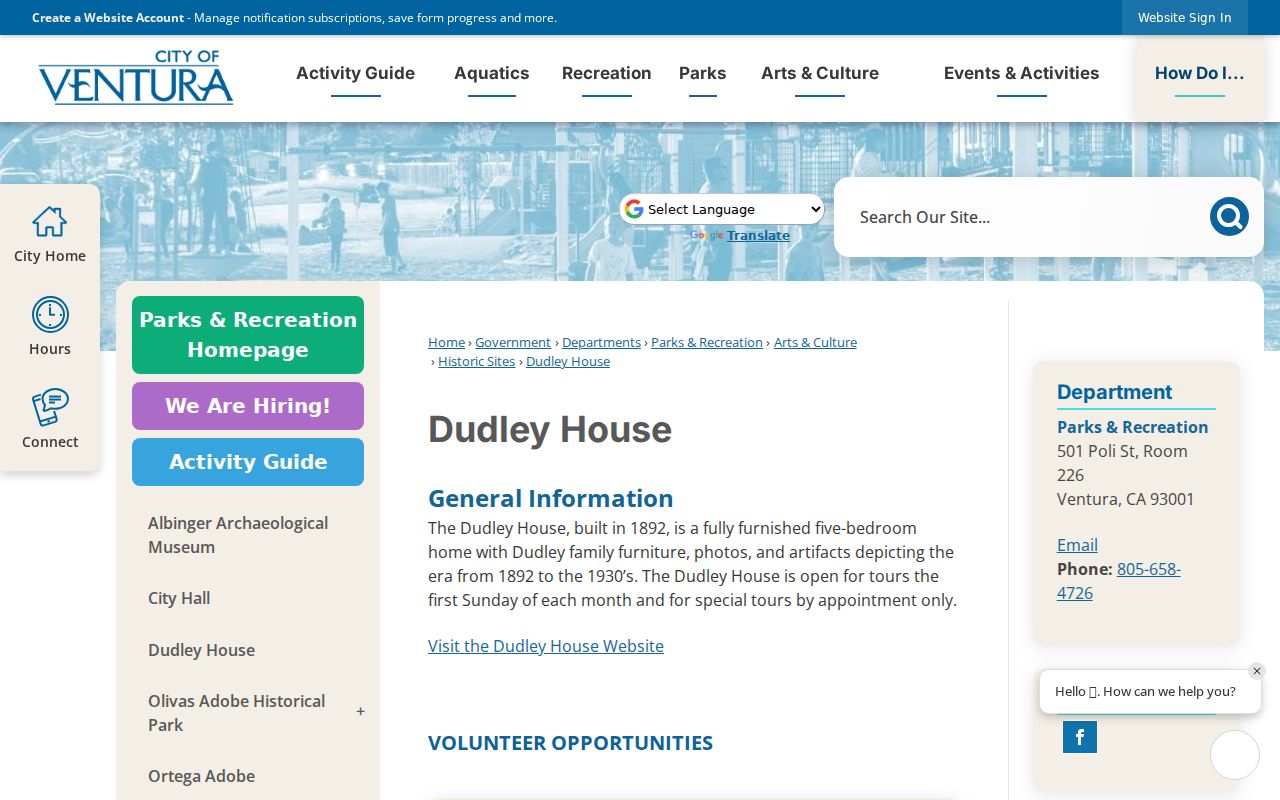 Ventura County neighbors city neighborhood resources